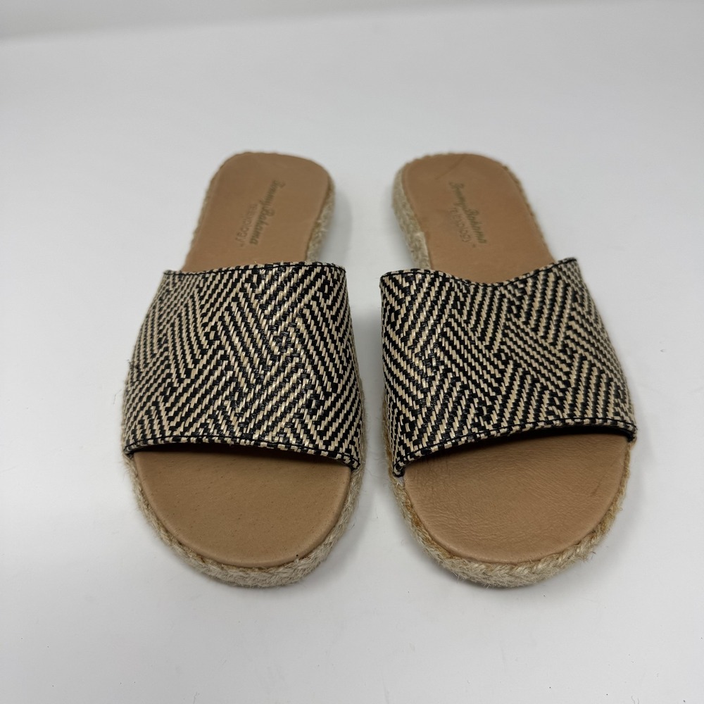 Tommy Bahama Relaxology Shoes Womens Size 8‎ Slide Espadrille Sandals Woven